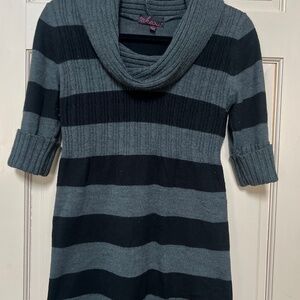 3/4 sleeve sweater dress